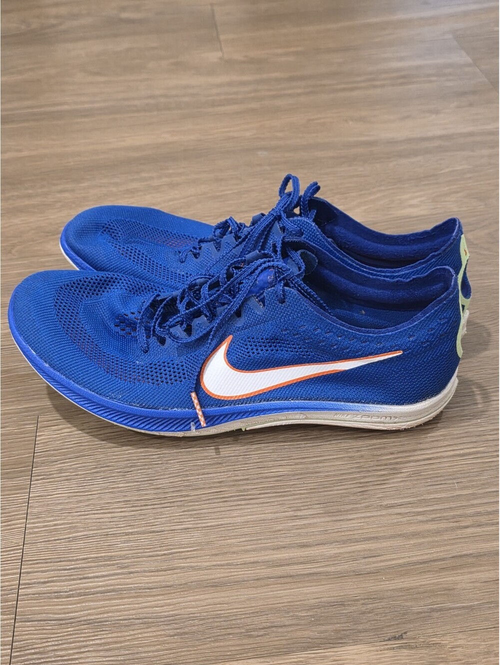 Nike ZoomX Dragonfly Track Spikes Racer Blue White Mens 9.5 CV0400-400